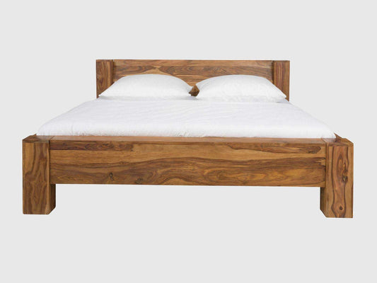 Dudi Furniture Nairobi Sheesham Wood King Size Bed