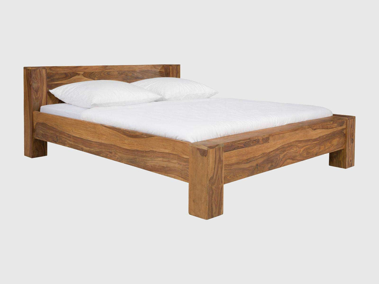 Dudi Furniture Nairobi Sheesham Wood King Size Bed
