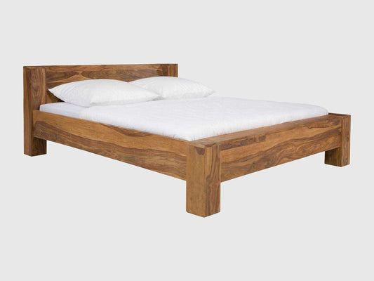 Dudi Furniture Nairobi Sheesham Wood King Size Bed