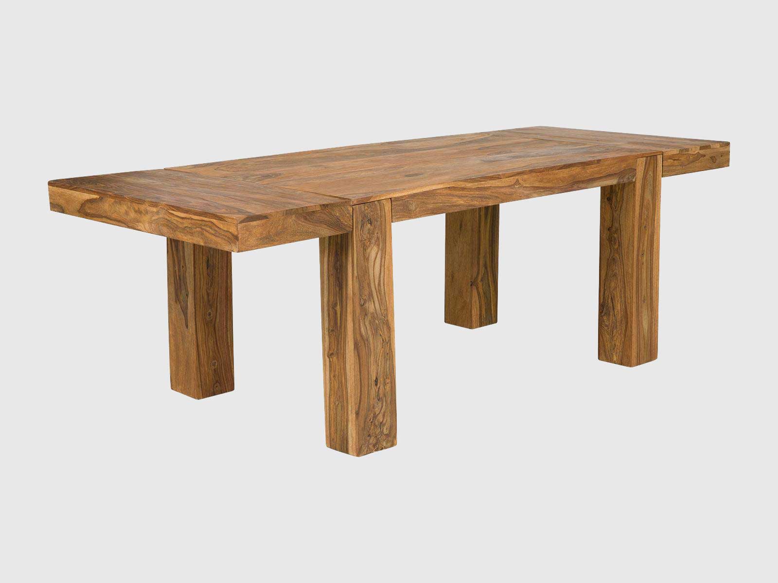 Dudi Furniture Nairobi Sheesham Wood Extendable Dining Table