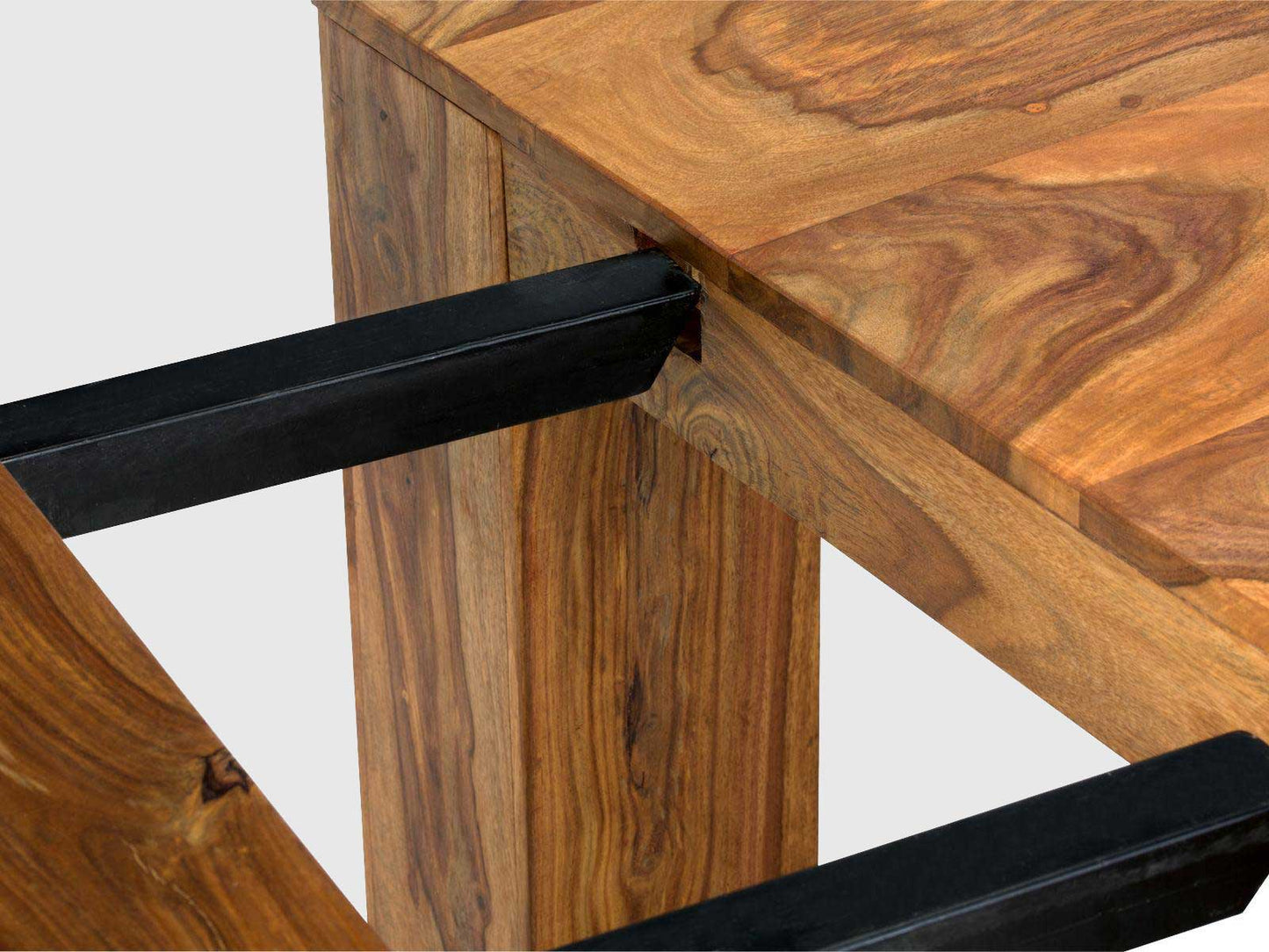Dudi Furniture Nairobi Sheesham Wood Extendable Dining Table