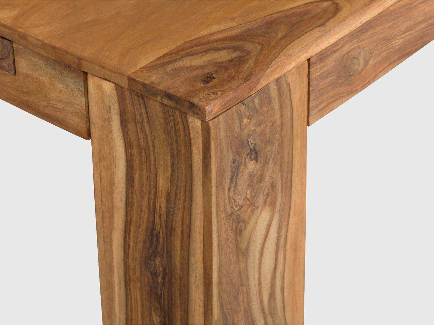 Dudi Furniture Nairobi Sheesham Wood Extendable Dining Table