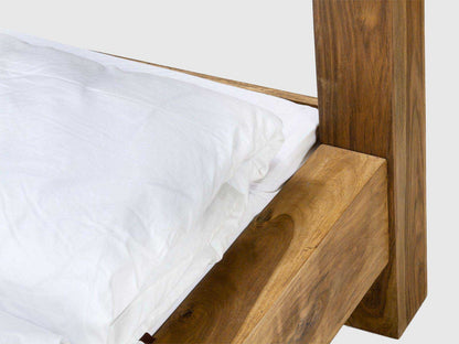 Dudi Furniture Nairobi Sheesham Wood Four-Poster Bed