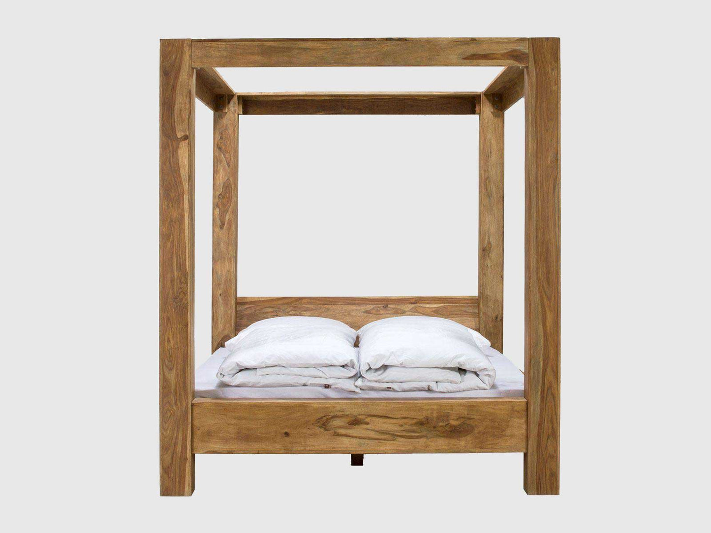 Dudi Furniture Nairobi Sheesham Wood Four-Poster Bed