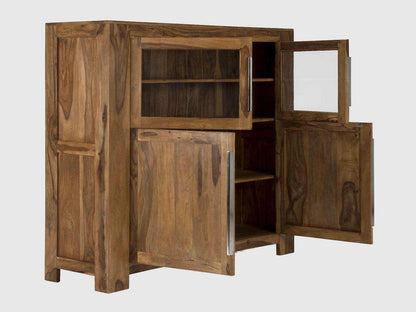 Dudi Furniture Nairobi Sheesham Wood Display Cabinet
