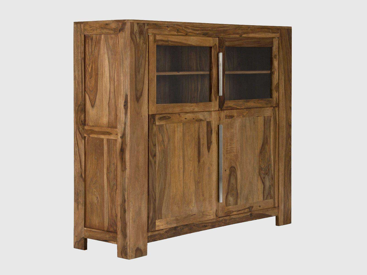 Dudi Furniture Nairobi Sheesham Wood Display Cabinet