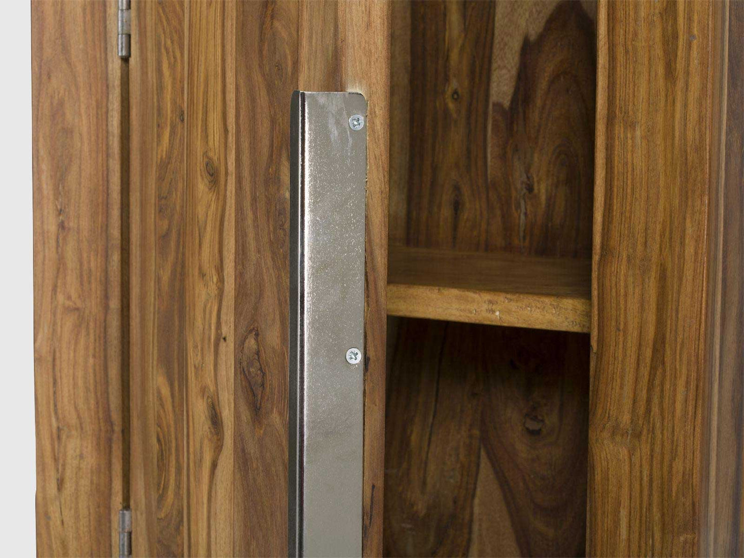 Dudi Furniture Nairobi Sheesham Wood Wall Mounted Cabinet