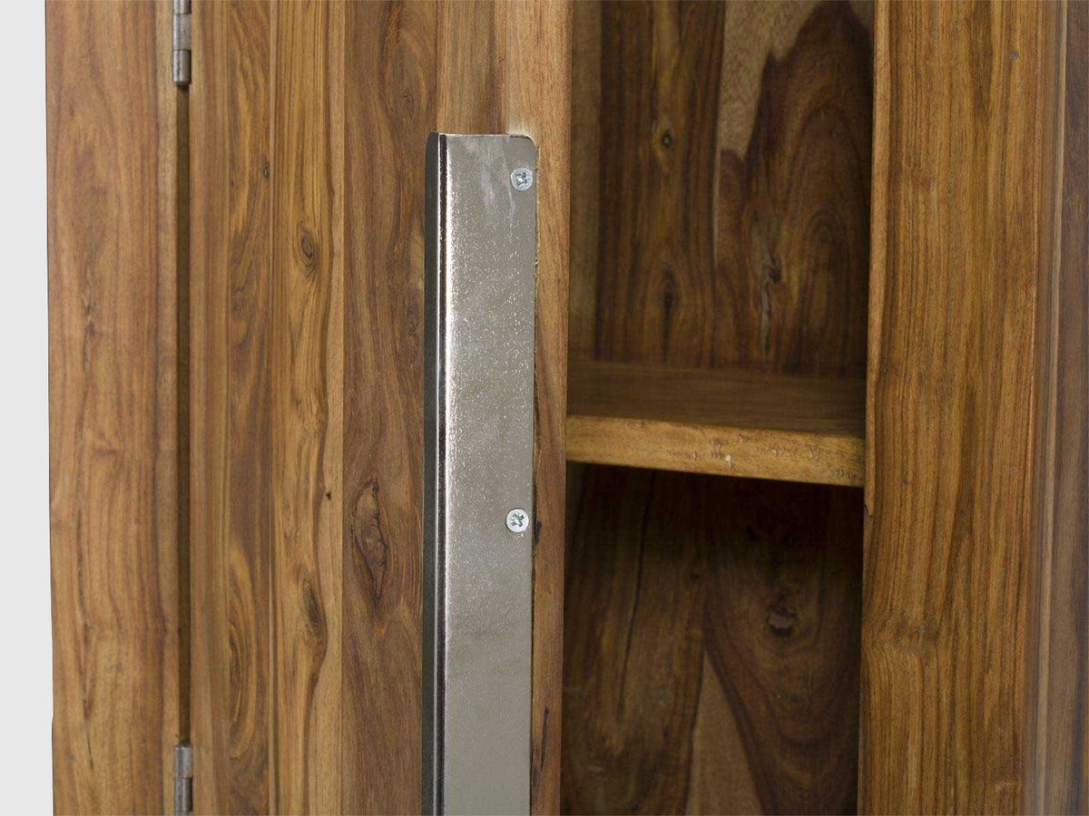 Dudi Furniture Nairobi Sheesham Wood Wall Mounted Cabinet