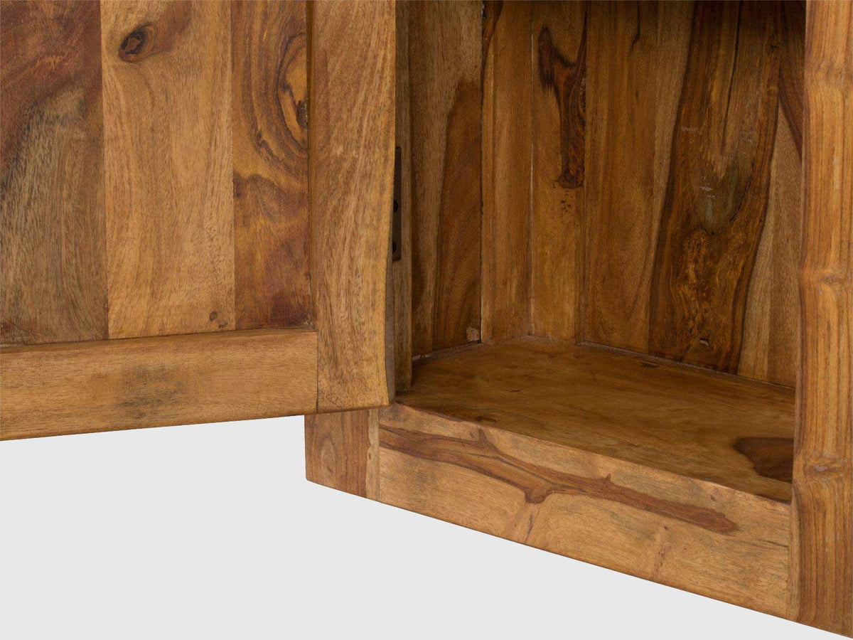 Dudi Furniture Nairobi Sheesham Wood Wall Mounted Cabinet