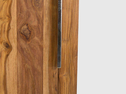 Dudi Furniture Nairobi Sheesham Wood Wall Mounted Cabinet