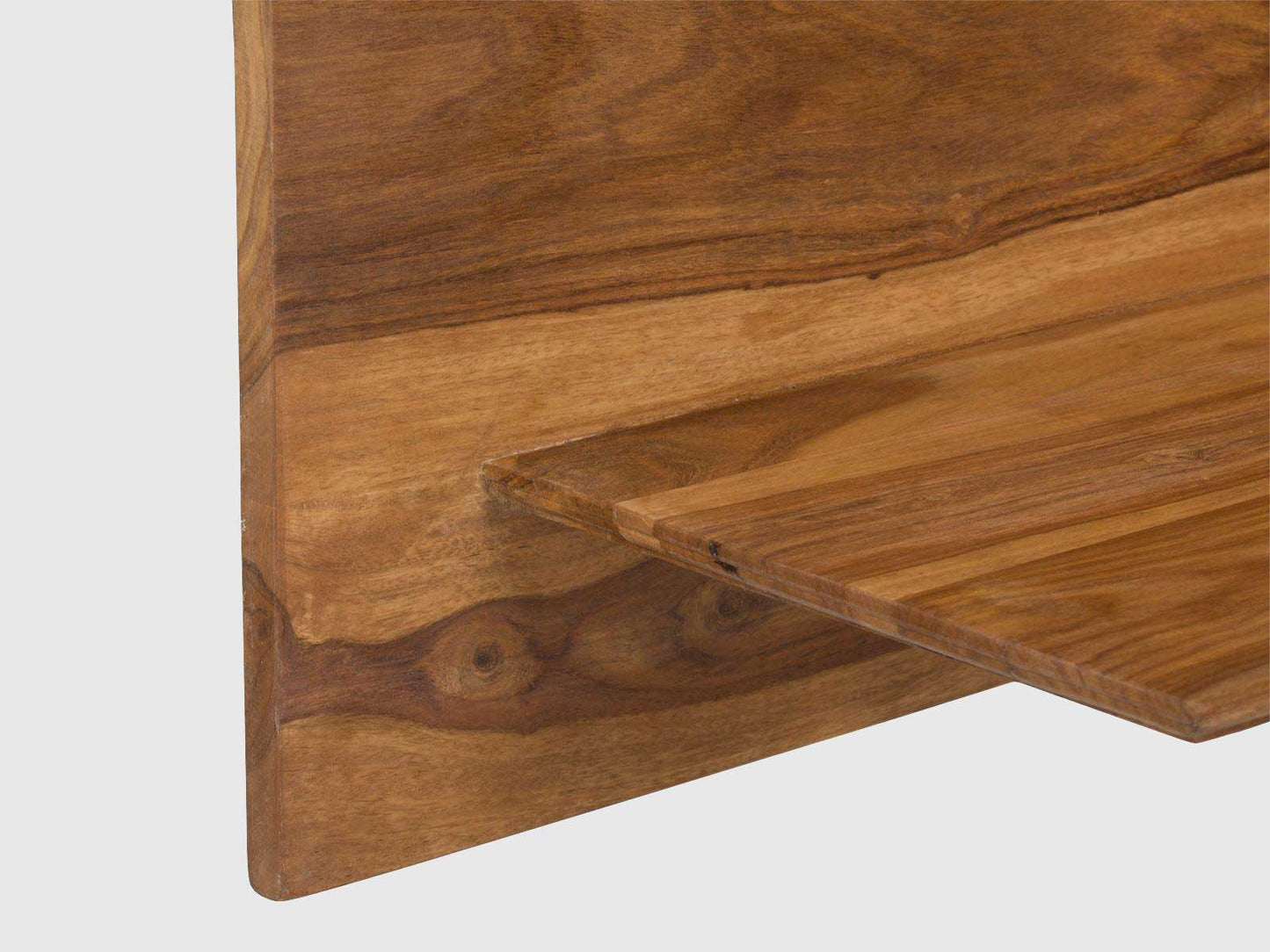 Dudi Furniture Nairobi Sheesham Wood Wall Mounted Shelf