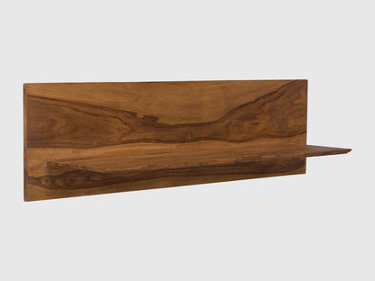 Dudi Furniture Nairobi Sheesham Wood Wall Mounted Shelf