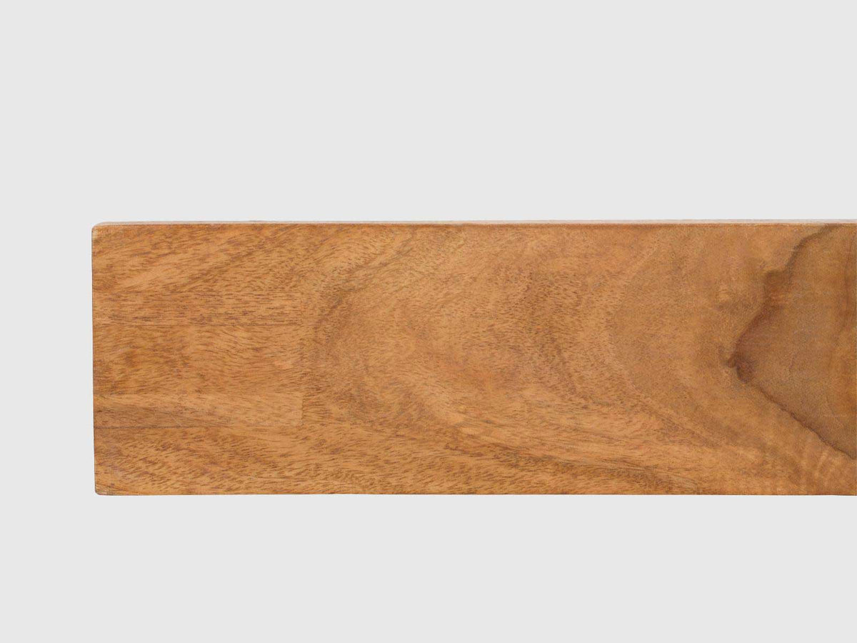 Dudi Furniture Nairobi Sheesham Wood Wall Mounted Shelf