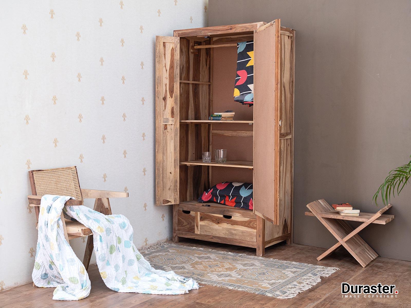 Dudi Furniture Nature Modern Wardrobe with Mirror