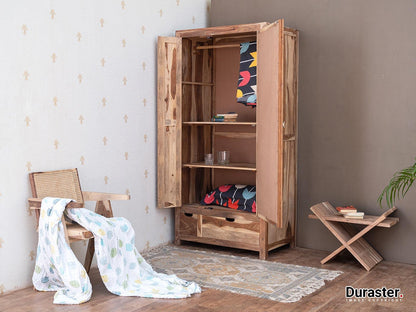 Dudi Furniture Nature Modern Wardrobe with Mirror