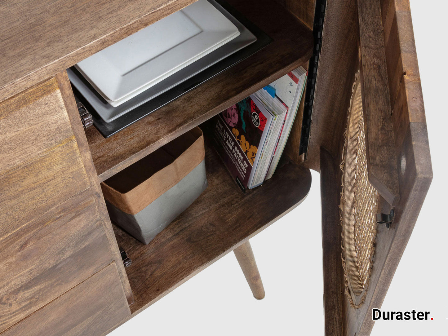Dudi Furniture New York Wooden Sideboard Cabinet