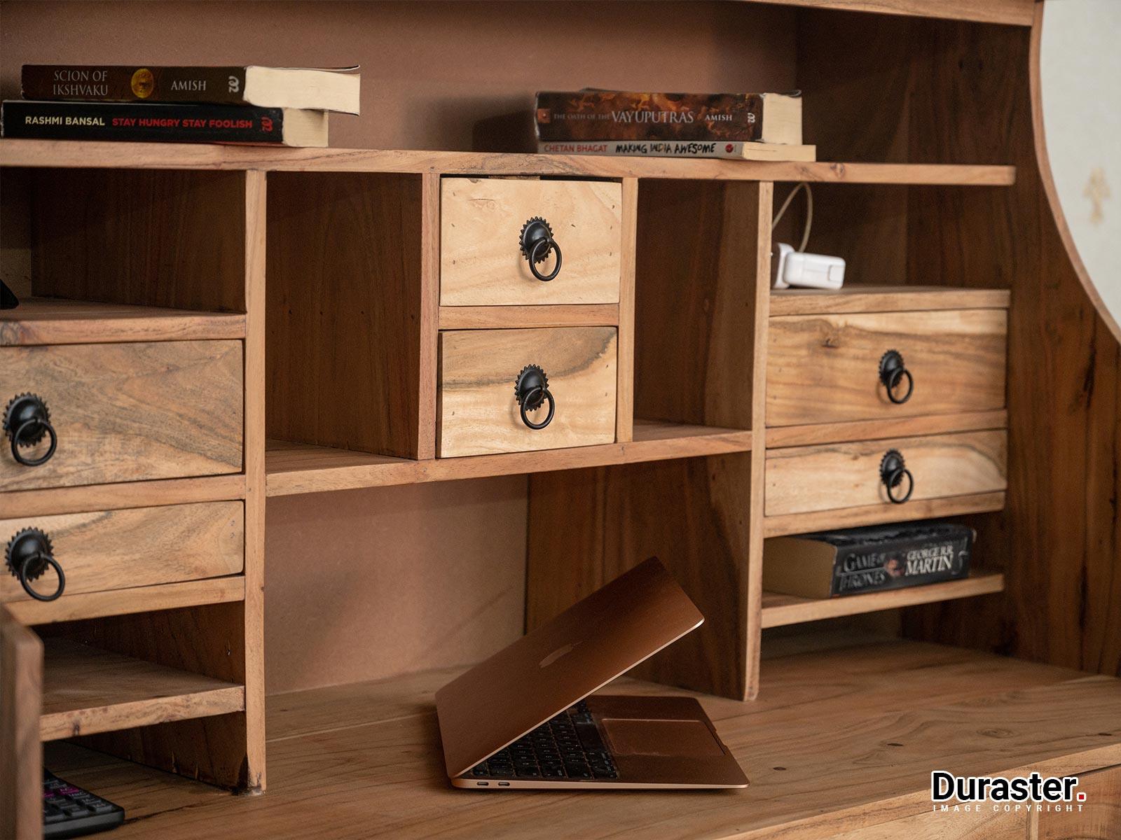 Dudi Furniture Eternal Acacia Wood Study Desk