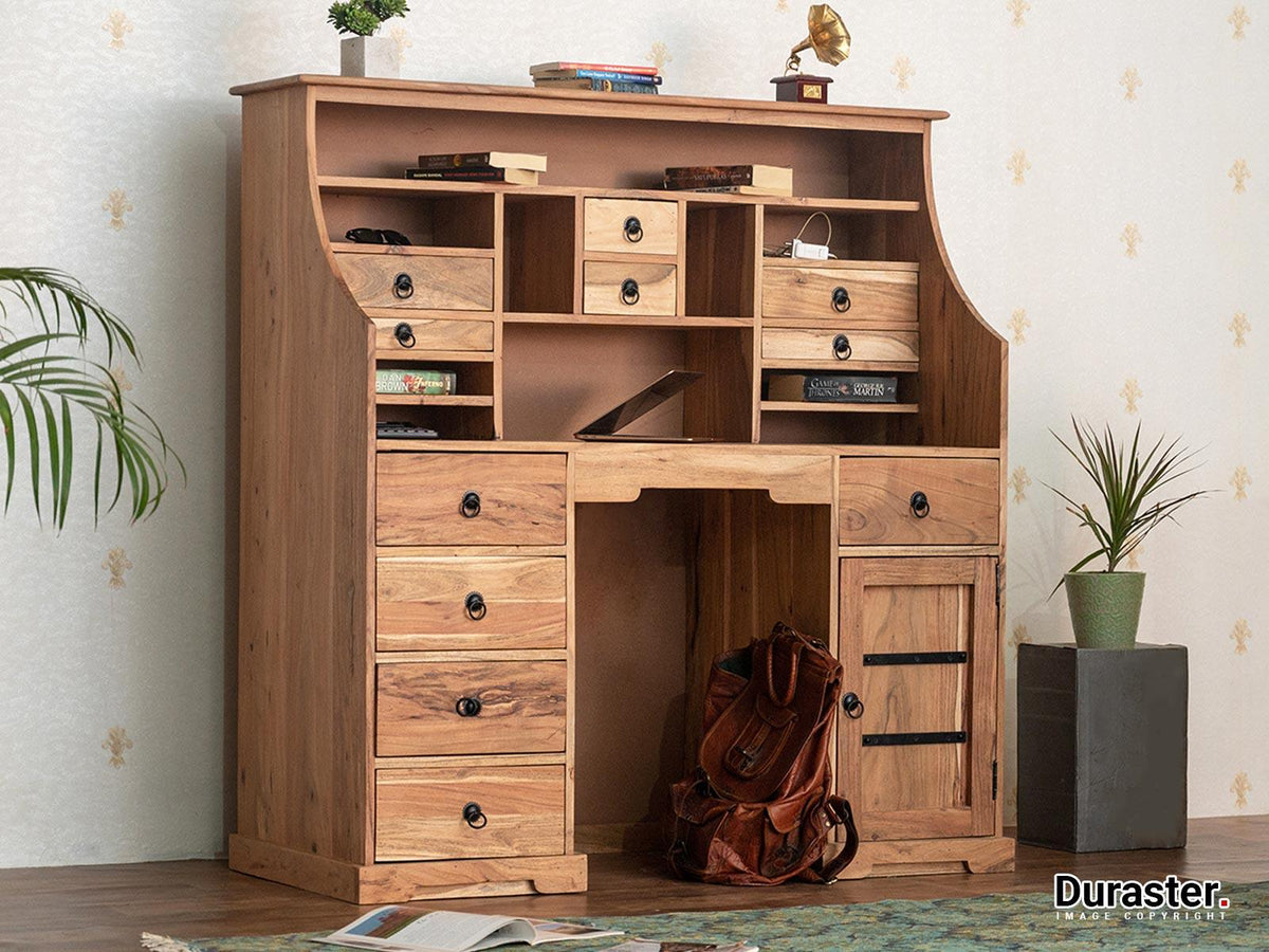 Dudi Furniture Eternal Acacia Wood Study Desk