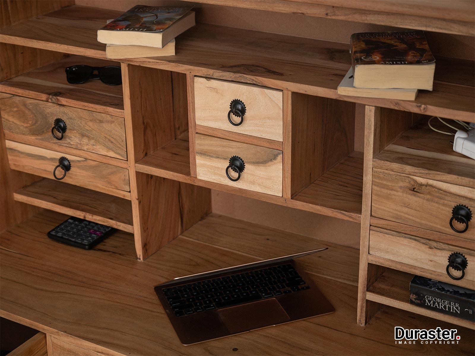 Dudi Furniture Eternal Acacia Wood Study Desk
