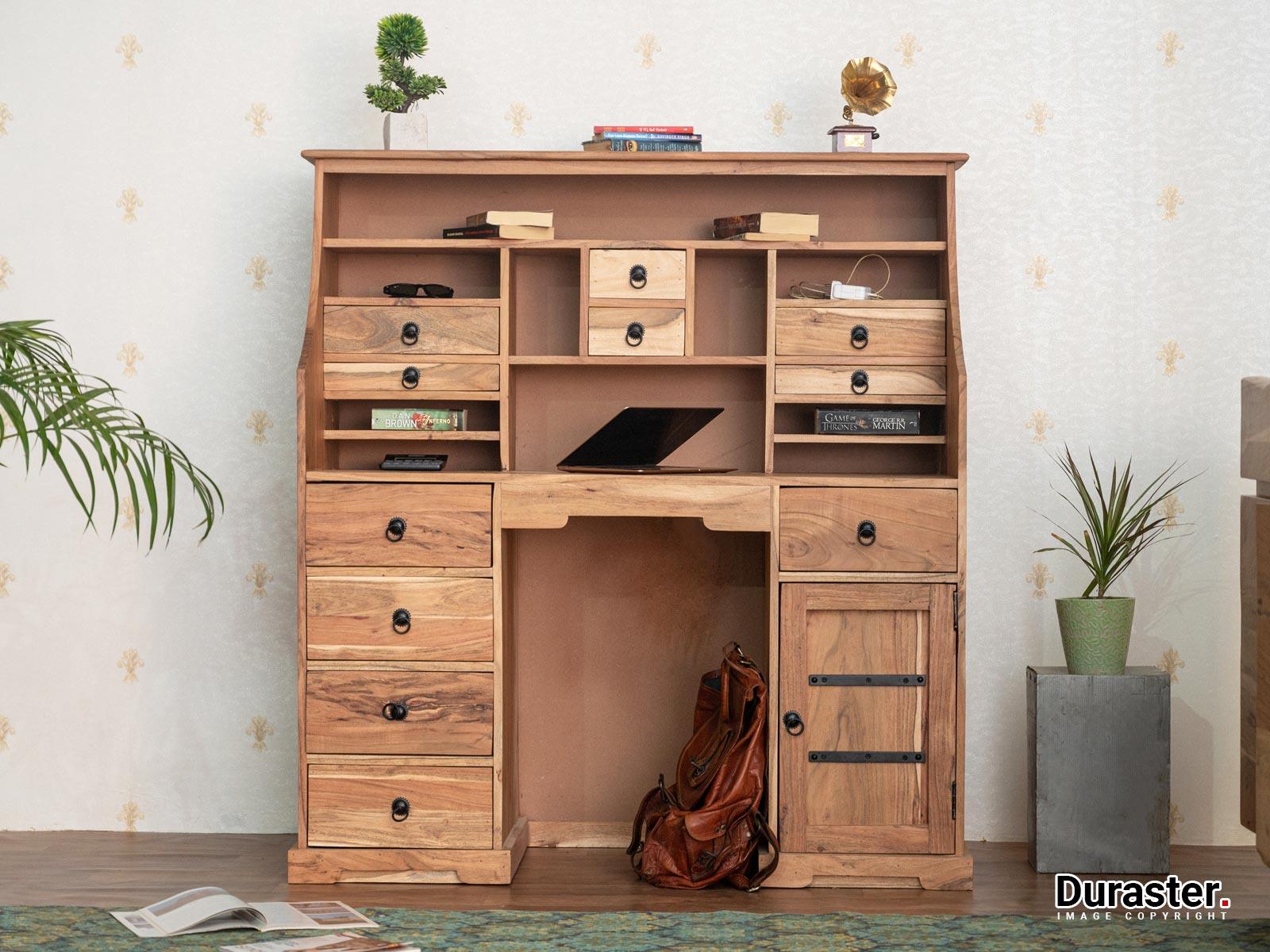 Dudi Furniture Eternal Acacia Wood Study Desk