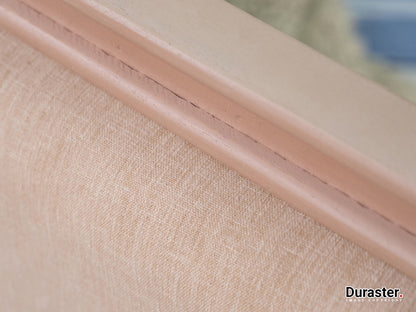 Dudi Furniture Novo Premium Sheesham Wood Upholstered Bed