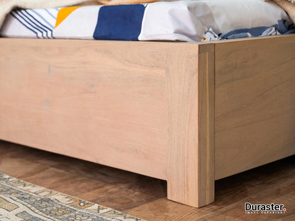 Dudi Furniture Novo Premium Modern Sheesham Wood Single Bed With