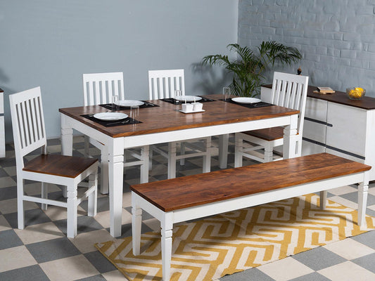 Dudi Furniture Novo Premium Solid Acacia wood Dining Table