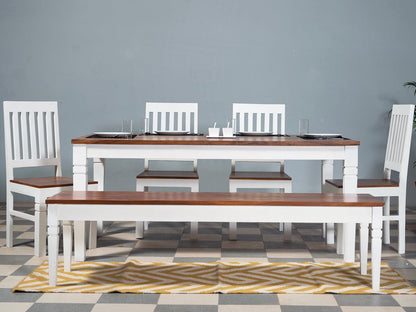 Dudi Furniture Novo Premium Solid Acacia wood Dining Table