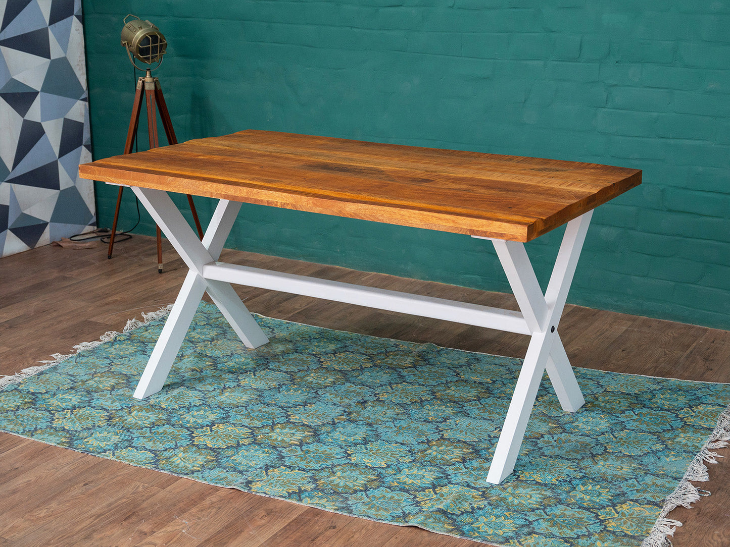 Dudi Furniture Novo Premium Mango Wood Dining Table