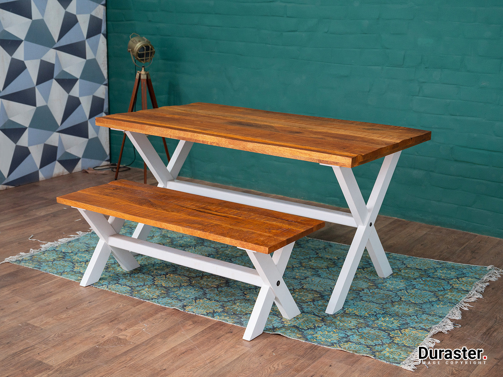 Dudi Furniture Novo Premium Mango Wood Dining Table