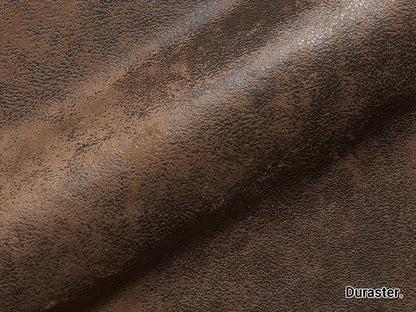 Dudi Furniture Chesterfield Vintage Brown Ottoman Left