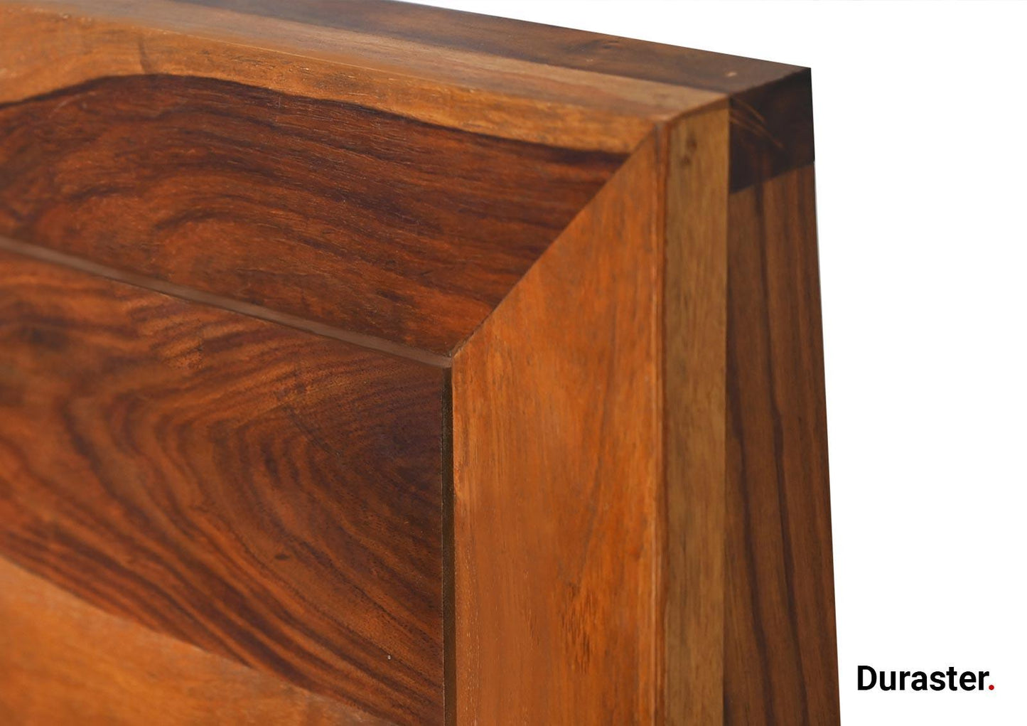 Dudi Furniture Raygoor Modern Sheesham Wood King Size Bed