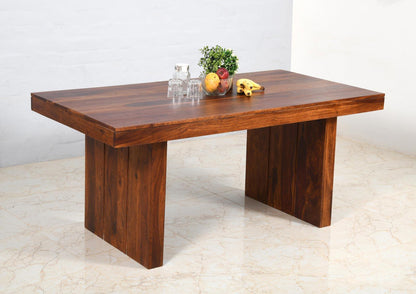 Dudi Furniture Raygoor Sheesham Wood 6 Seater Dining Table