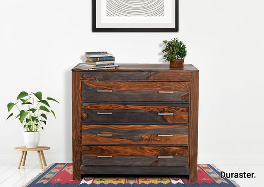 Dudi Furniture Raygoor Solid Sheesham Chest of Drawers