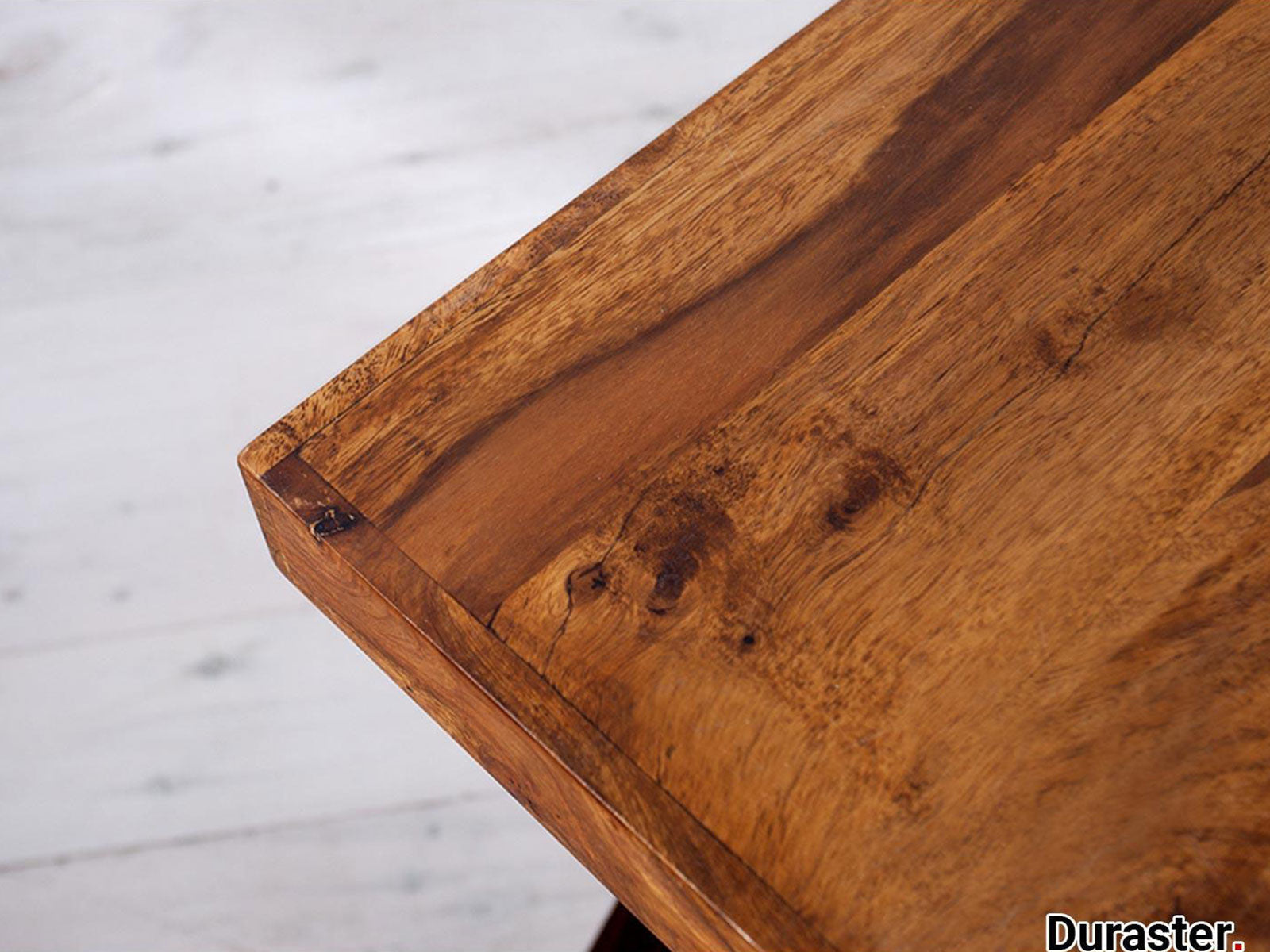 Dudi Furniture Rio Solid Sheesham Wood Side Table