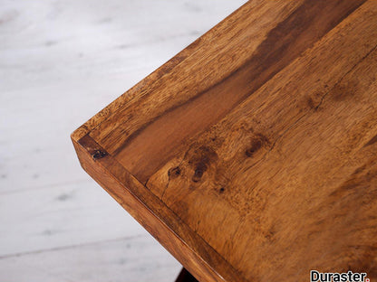 Dudi Furniture Rio Solid Sheesham Wood Side Table