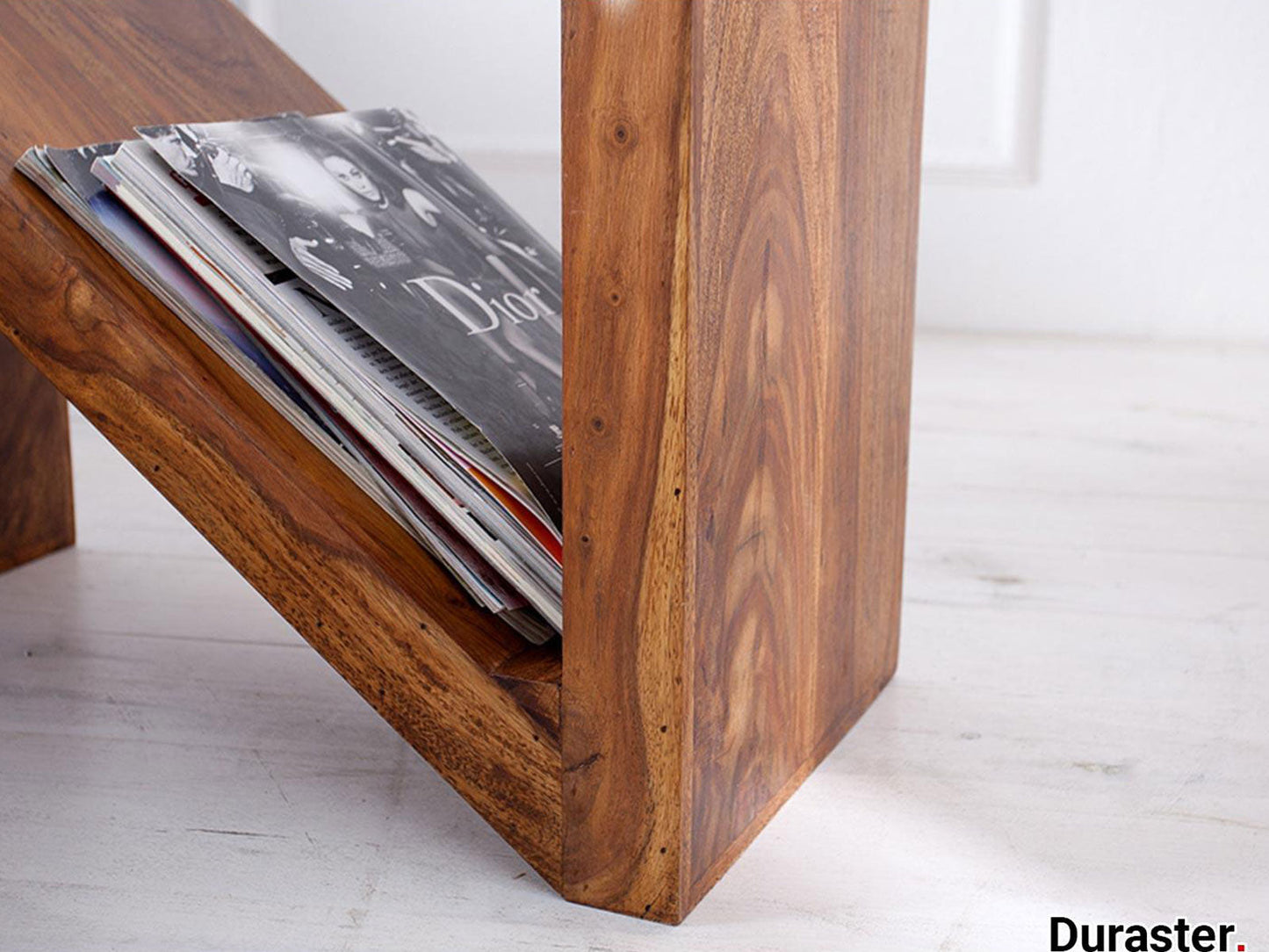 Dudi Furniture Rio Solid Sheesham Wood Side Table