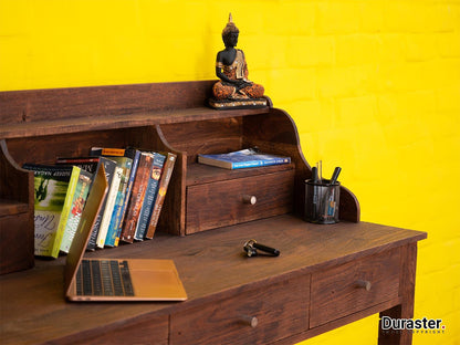 Dudi Furniture El Monte Acacia Wood Study Table