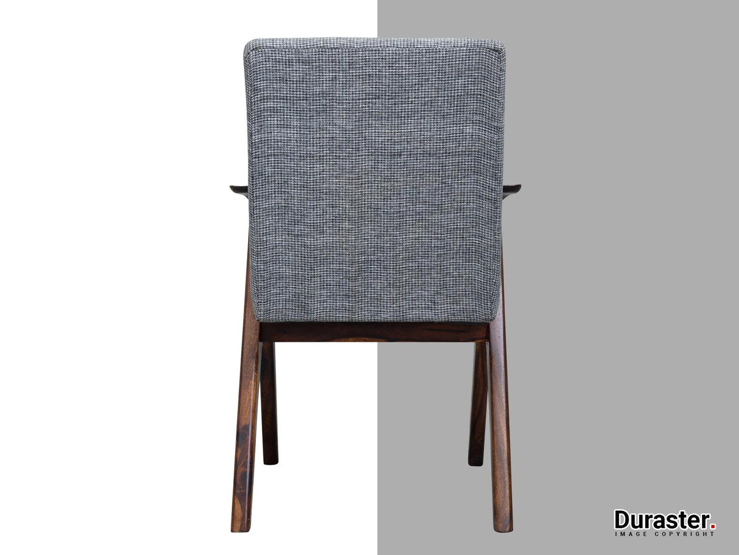 Dudi Furniture Ummed Modern Sheesham Wood Arm Chair