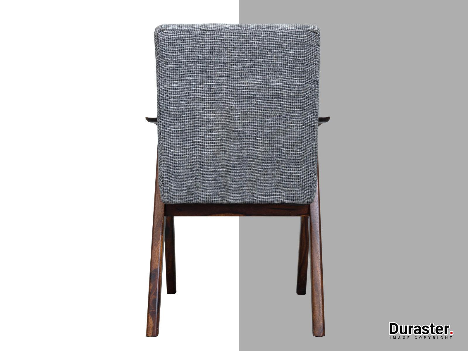 Dudi Furniture Ummed Modern Sheesham Wood Arm Chair