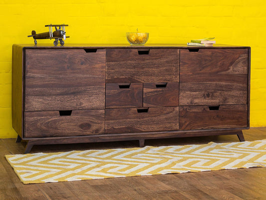 Dudi Furniture Gangaur Solid Sheesham wood Sideboard