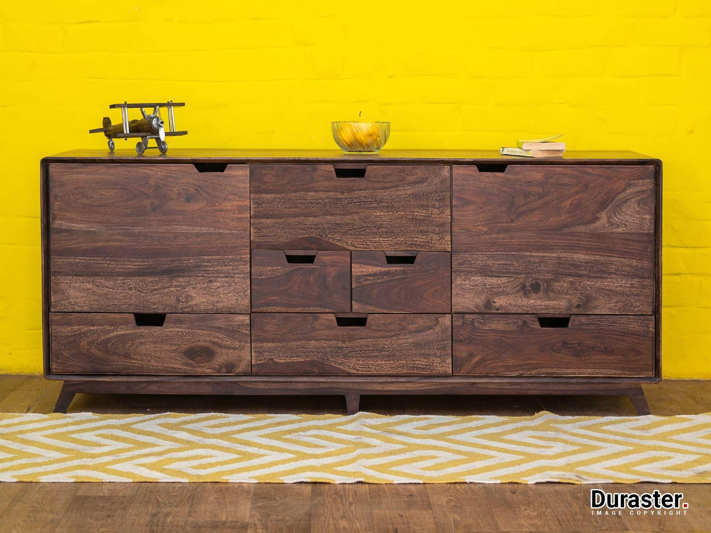 Dudi Furniture Gangaur Solid Sheesham wood Sideboard