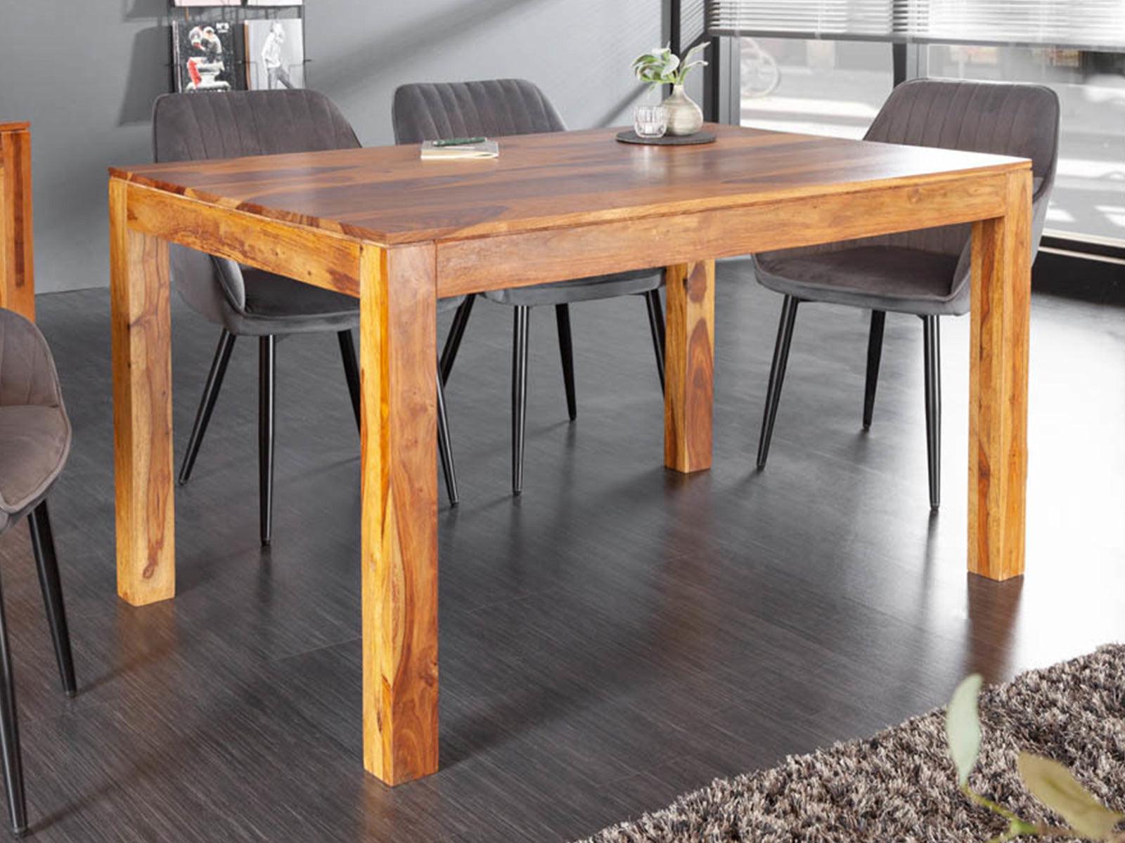 Dudi Furniture Vismit Solid Sheesham wood Dining Table