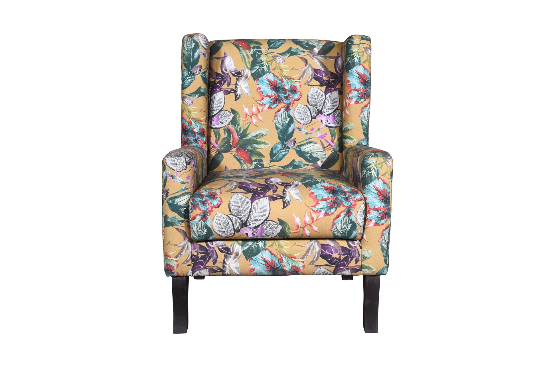 Dudi Furniture Nour Modern Wing Back Chair
