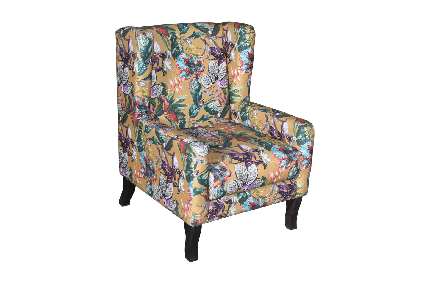 Dudi Furniture Nour Modern Wing Back Chair