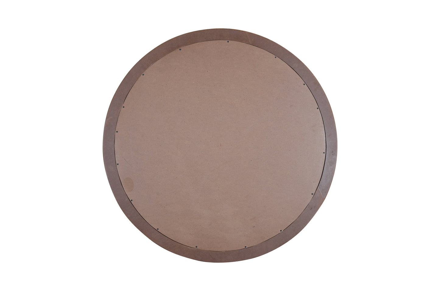 Dudi Furniture Rustic Round Wall Mirror