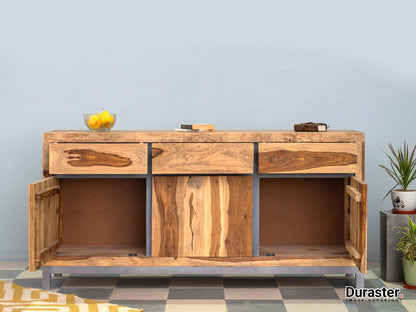 Dudi Furniture Nilay Wooden Sideboard Cabinet