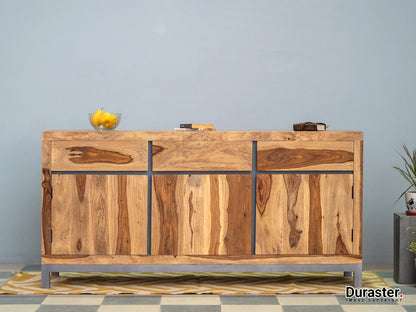 Dudi Furniture Nilay Wooden Sideboard Cabinet