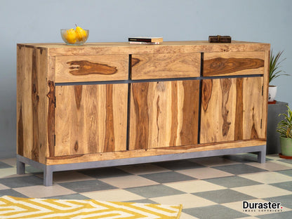 Dudi Furniture Nilay Wooden Sideboard Cabinet