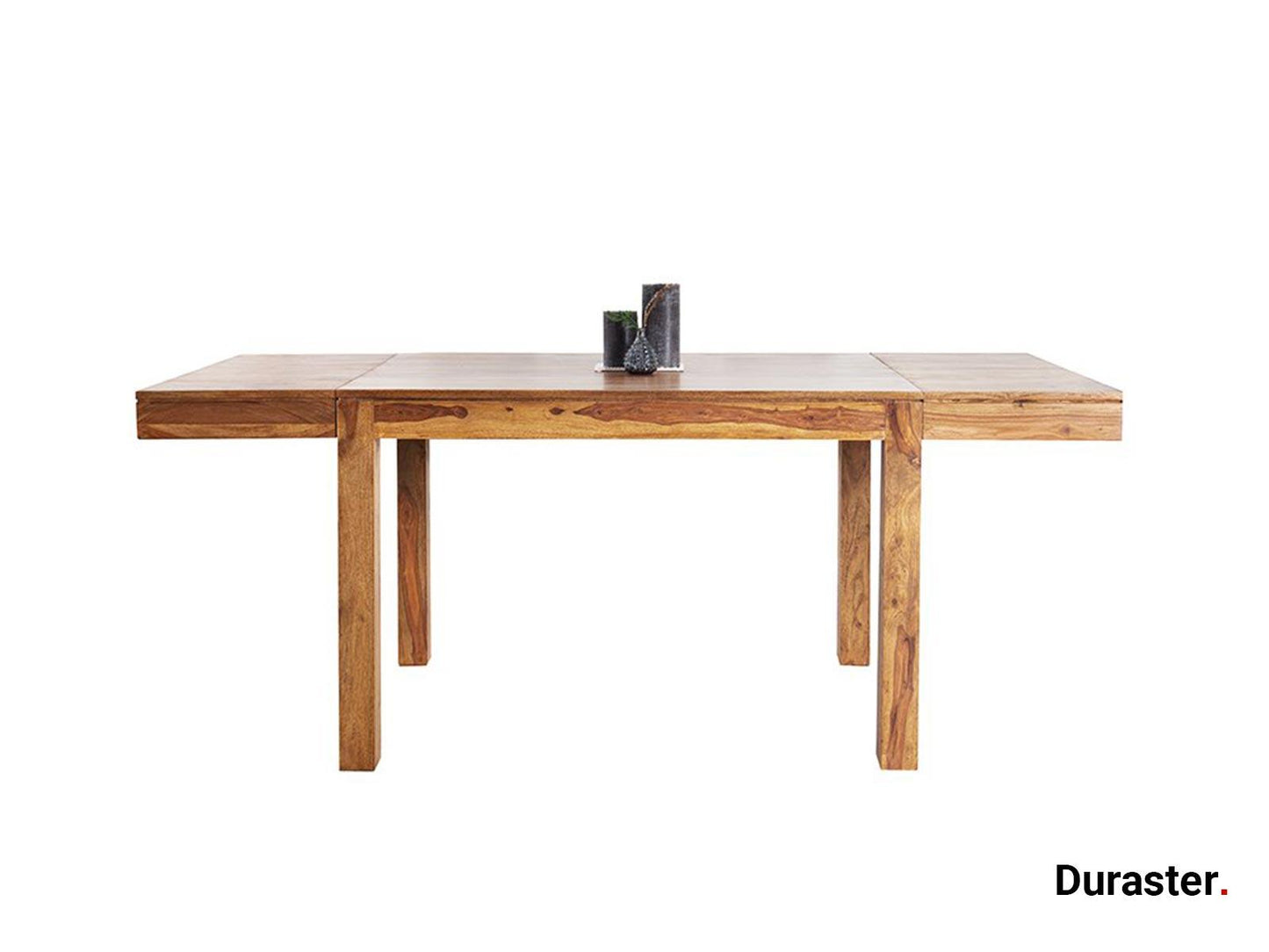 Dudi Furniture Rio Sheesham Wood Extendable Dining Table
